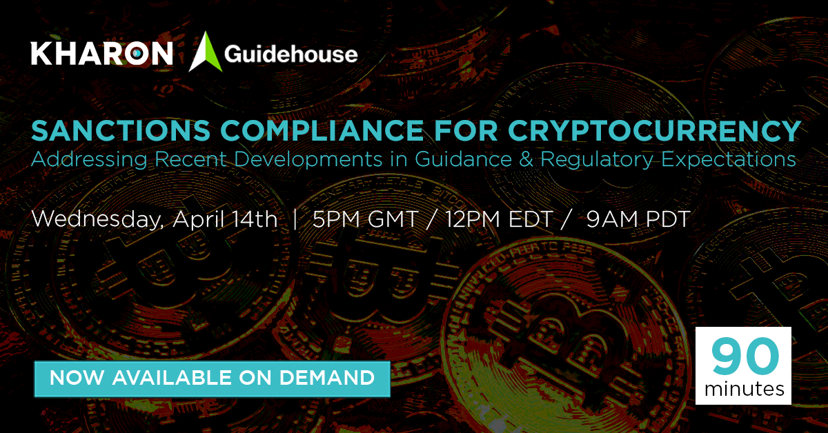 Kharon X Guidehouse Sanctions Compliance For Cryptocurrency